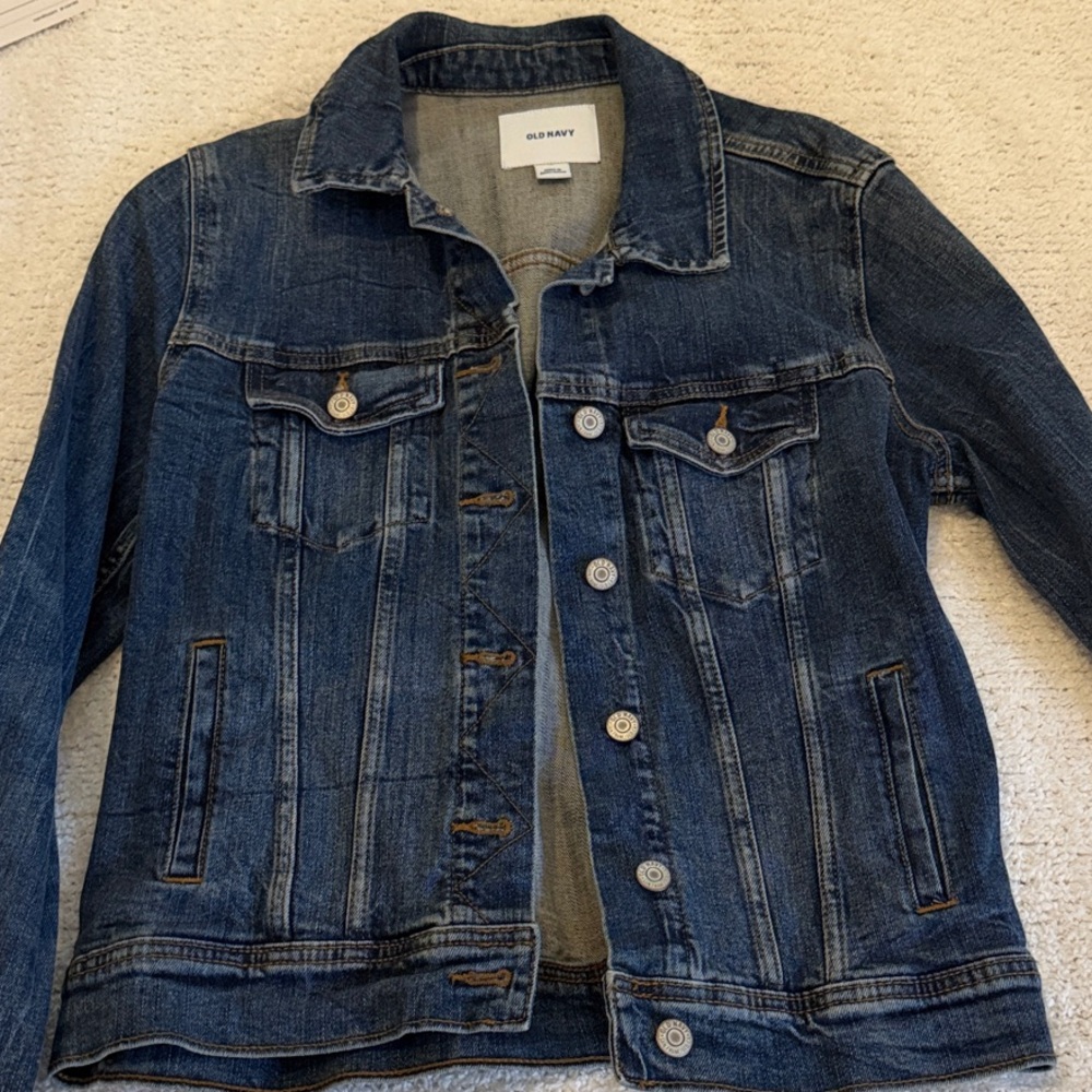Old Navy Dark Wash Denim Jacket